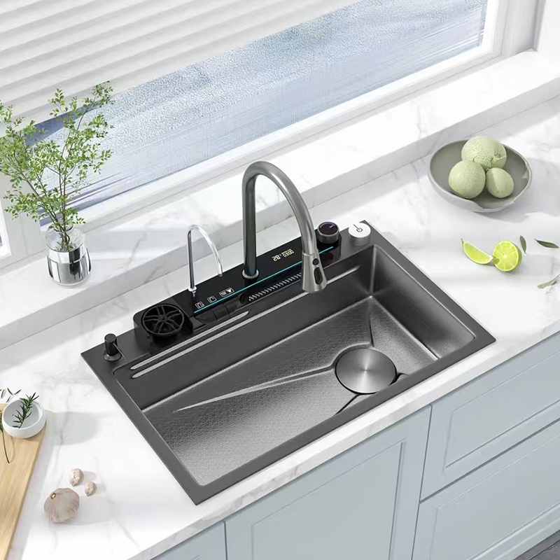 Kitchen Raindance сарқырамасы раковина шүмегі